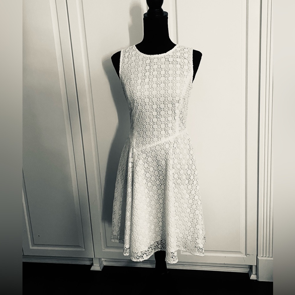 Brook brothers white eyelet dress size 2